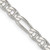 Sterling Silver 4.5mm Figaro Anchor Chain - QA-AE8DCA4C-2880