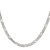 Sterling Silver 4.5mm Lightweight Flat Figaro Chain - QM-35640AAB-3626
