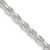 Sterling Silver 4.6mm Diamond-cut Rope Chain - QD-028075DD-9109
