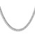 Sterling Silver 4.75mm Hammered Curb Chain - QH-B5049339-8625