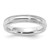 Sterling Silver 4mm Comfort Fit Half Round Milgrain Size 5.5 Band
