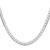 Sterling Silver 4mm D/C Square Curb Chain - QF-328561B8-9170