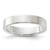 Sterling Silver 4mm Lightweight Flat Size 8.5 Band