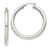 Sterling Silver 4mm Round Hoop Earrings - QE-6AB84A97-7110