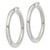 Sterling Silver 4mm Round Hoop Earrings - QE-6AB84A97-7110