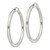 Sterling Silver 4mm Round Hoop Earrings - QE-BE9EFEDE-7062