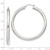 Sterling Silver 4mm Round Hoop Earrings - QE-BE9EFEDE-7062