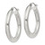 Sterling Silver 4mm Round Hoop Earrings - QE-DA901A58-4443