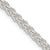 Sterling Silver 4mm Round Spiga Chain - QS-285DCA20-3904