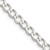 Sterling Silver 5.3mm Semi-solid Flat Curb Chain - QL-E2D92CFA-8123