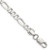 Sterling Silver 5.5mm Lightweight Flat Figaro Chain - QM-376D6F29-1839