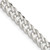 Sterling Silver 5.65mm 6 Side D/C Flat Double Curb Chain - QF-C2611BD6-3886