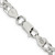 Sterling Silver 5.65mm 6 Side D/C Flat Double Curb Chain - QF-C2611BD6-3886