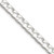 Sterling Silver 5.75mm D/C Square Curb Chain - QF-2A312C84-3580