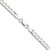 Sterling Silver 5.75mm D/C Square Curb Chain - QF-2A312C84-3580