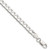 Sterling Silver 5.75mm D/C Square Curb Chain - QF-8B849CFC-3028