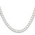 Sterling Silver 5.75mm D/C Square Curb Chain - QF-D85E1874-5318