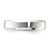 Sterling Silver 5mm Beveled Edge Size 10.5 Band