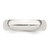 Sterling Silver 5mm Half Round Size 12 Band