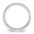 Sterling Silver 5mm Lightweight Flat Size 12.5 Band