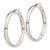 Sterling Silver 5x40mm Hoop Earrings