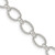 Sterling Silver 6.1mm Fancy Patterned Rolo Chain - QF-5695EF2A-5168