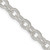 Sterling Silver 6.25mm Fancy Patterned Rolo Chain - QF-7DF0E9B5-7690