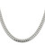 Sterling Silver 6.4mm Polished Domed Curb Chain - QD-F59240E9-9298