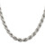 Sterling Silver 6.5mm Diamond-cut Rope Chain - QD-51E38A2C-9133