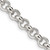 Sterling Silver 6.5mm Semi-solid Rolo Chain - QF-665869E4-6853