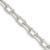 Sterling Silver 6.65mm Diamond-cut Long Link Cable Chain - QA-CB20D5ED-7151