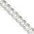 Sterling Silver 6.75mm Concave Beveled Curb Chain - QC-D03EC87D-5911