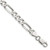 Sterling Silver 6.75mm Figaro Chain - QF-AED2A109-9557