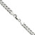 Sterling Silver 6.75mm Flat D/C Pave Curb Chain - QP-75A94EEC-5086