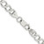 Sterling Silver 6.7mm Semi-solid Flat Curb Chain - QL-29FD3E9C-4563