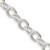 Sterling Silver 6.8mm Oval Cable Chain - QF-C36908F0-5554