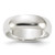 Sterling Silver 6mm Half Round Size 12 Band