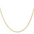14K 30 inch 1mm Diamond-cut Parisian Wheat with Lobster Clasp Chain