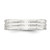 Sterling Silver 6mm Polished Flat Grooved Fancy Band Size 12 - QW-C306A9FB-5731