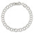 Sterling Silver 7.5inch Fancy Link Bracelet - QH-2C742C37-5747