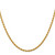 14K 30 inch 2.75mm Diamond-cut Rope with Lobster Clasp Chain