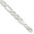 Sterling Silver 7.5mm Figaro Anchor Chain - QA-4B4B9A80-1153