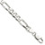 Sterling Silver 7.5mm Figaro Chain - QF-0744AF91-9663
