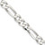Sterling Silver 7.5mm Figaro Chain - QF-0FE0E127-4381