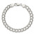 Sterling Silver 7.5mm Semi-Solid Double Link Charm Bracelet - QG-7DDF4A6A-7117