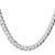Sterling Silver 7.6mm Hammered Curb Chain - QH-7A4AF37C-2018