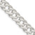 Sterling Silver 7.75mm 6 Side D/C Flat Double Curb Chain - QF-2C5ADD6B-7923