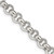 Sterling Silver 7.75mm Semi-solid Rolo Chain - QF-2EC2AD42-7295