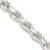 Sterling Silver 7.8mm Diamond-cut Rope Chain - QD-002F1A82-4730