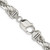 Sterling Silver 7.8mm Diamond-cut Rope Chain - QD-DF3514B5-6444